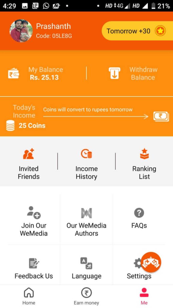Best earning app 2019 RozDhan (Added proof) 2 profile
