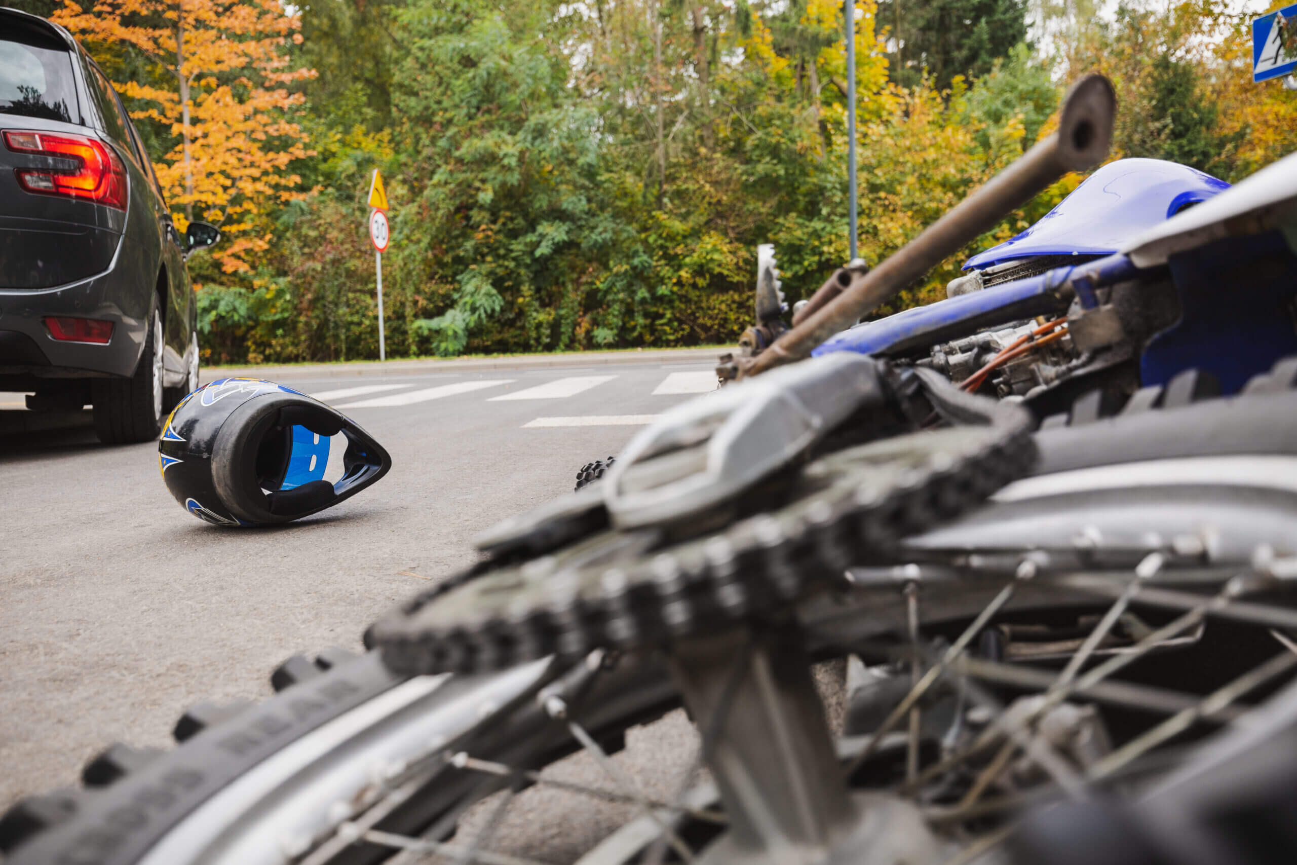 8 Most Common Causes of Motorcycle Accidents (+ Tips for Prevention) 1 bike and the car 2023 11 27 05 11 23 utc scaled
